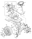 Part Location Diagram of 92076 Murray Wheel, Steering