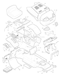 Part Location Diagram of 925412 Murray Brace, Grille