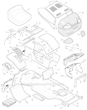 Part Location Diagram of 92328E540 Murray Fender