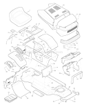 Part Location Diagram of F-96709 Murray Book, Instruction (English)