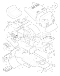 Part Location Diagram of 44X6107 Murray Decal, Left Console