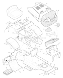 Part Location Diagram of F-96890 Murray Repair Parts Book