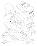 Part Location Diagram of F-96720 Murray Repair Parts Book