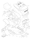 Part Location Diagram of F-96862 Murray Repair Parts Book