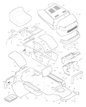Part Location Diagram of 92589E245 Murray Running Board, Left