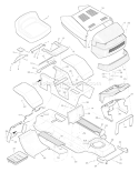 Part Location Diagram of F-96943 Murray Repair Parts Book