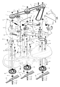 Part Location Diagram of 1001508E701MA Murray Single Blade