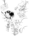 Part Location Diagram of 690535MA Murray Shield, Heat