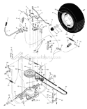 Page G Diagram and Parts List for 461004X92A  Murray Lawn Tractor