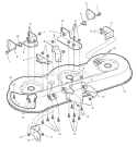 Part Location Diagram of 690128E701MA Murray Plate, Suspension