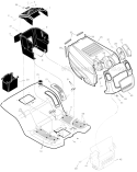 Page F Diagram and Parts List for 461005X68A  Murray Lawn Tractor