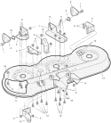 Page H Diagram and Parts List for 461008X692A  Murray Lawn Tractor
