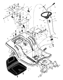 Part Location Diagram of F-000791L Murray Manual And Parts List
