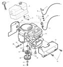 Part Location Diagram of 1001284MA Murray Shield Assembly, Heat