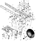 Part Location Diagram of 690406E700MA Murray Bracket Assembly, Suspension