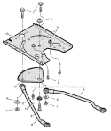 Part Location Diagram of 1001024E701MA Murray Plate, Steering