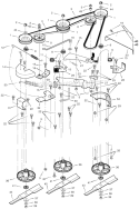 Page A Diagram and Parts List for 461603X48A  Murray Lawn Tractor