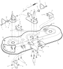 Page H Diagram and Parts List for 461603X48A  Murray Lawn Tractor