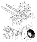 Page E Diagram and Parts List for 461604X99A  Murray Lawn Tractor