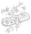 Page H Diagram and Parts List for 461604X99A  Murray Lawn Tractor