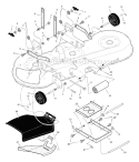 Page I Diagram and Parts List for 461604X99A  Murray Lawn Tractor