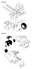 Page D Diagram and Parts List for 461605X99A  Murray Lawn Tractor