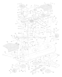 Part Location Diagram of 93088E701MA Murray Bracket Assembly Lifter