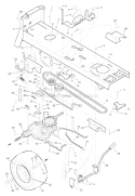 Part Location Diagram of 93054E701 Murray Rod, Brake Latch