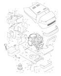 Part Location Diagram of F-96782 Murray Repair Parts Book