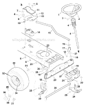 Part Location Diagram of 93254E701 Murray Link, Drag