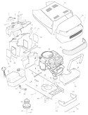 Part Location Diagram of F-96716 Murray Book, Instruction