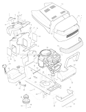 Part Location Diagram of F-96777 Murray Repair Parts Book