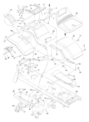 Page A Diagram and Parts List for 46379X192B 46378x6B 1997 Murray Lawn Tractor