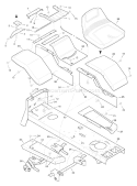 Part Location Diagram of 55149E700 Murray Clip, Battery