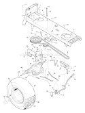 Part Location Diagram of 93299E700 Murray Bracket, Left Transaxle