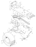 Part Location Diagram of 93338E700 Murray Lever, Parking Brake