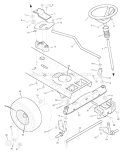 Part Location Diagram of 94840E700 Murray Hanger Assembly, Axle