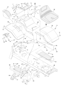 Part Location Diagram of 92599E717 Murray Panel, Left