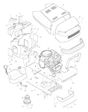 Part Location Diagram of F-96839 Murray Repair Parts Book
