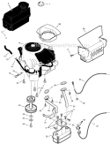 Page C Diagram and Parts List for 465307X31A  Murray Lawn Tractor