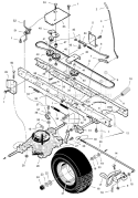 Page B Diagram and Parts List for 465600X31A  Murray Lawn Tractor