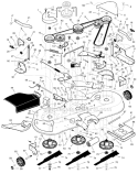 Page E Diagram and Parts List for 465604X50A  Murray Lawn Tractor