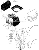 Page D Diagram and Parts List for 465605X48A  Murray Lawn Tractor