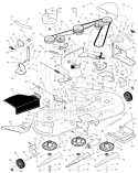 Page E Diagram and Parts List for 465605X48A  Murray Lawn Tractor