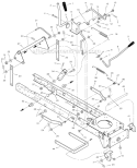 Page F Diagram and Parts List for 465605X48A  Murray Lawn Tractor