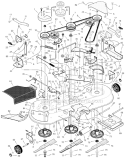 Page E Diagram and Parts List for 465609X24A  Murray Lawn Tractor