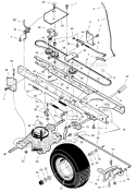 Page B Diagram and Parts List for 465610X99A  Murray Lawn Tractor