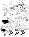 Page E Diagram and Parts List for 465618X48A  Murray Lawn Tractor