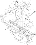 Page F Diagram and Parts List for 465624X78A  Murray Lawn Tractor