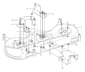 Part Location Diagram of 94600MA Murray Bracket, Left Lifter